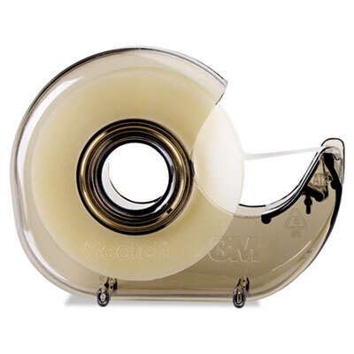 MMMH127 H127 Refillable Handheld Tape Dispenser, 1" Core, Plastic/Metal, Smoke