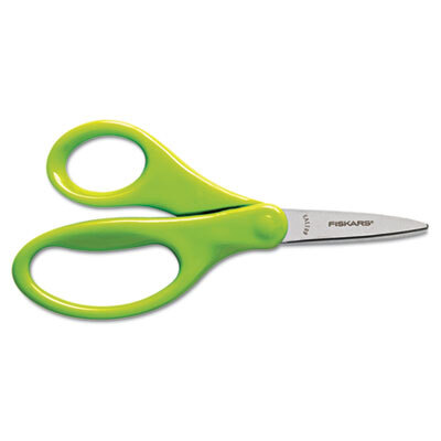 FSK94307097J Children's Safety Scissors, Pointed, 5 in. Length, 1-3/4 in. Cut