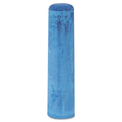 DIX88815 Railroad Crayon Chalk, 4" x 1", Blue, 72/Box