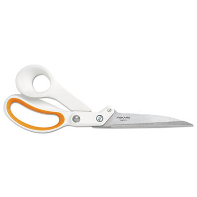FSK1710201001 Amplify Mixed Media Shears, 10" Length, Pointed, White/Orange