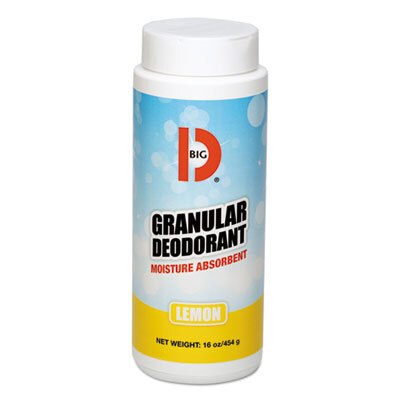 BGD150 Granular Deodorant, Lemon, 16oz, Shaker Can, 12/Carton