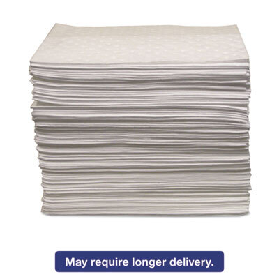 ANRABBPO100 Oil Only Sorbent Pad 15"x17", Heavy-Weight
