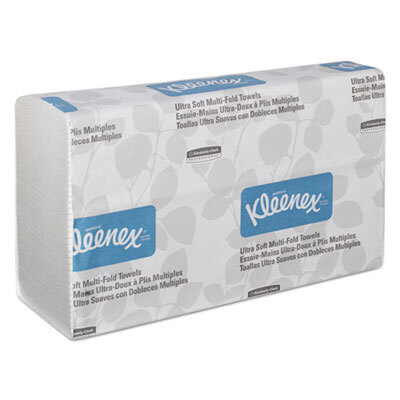 KCC43752 Ultra Soft Multi-Fold Towels, 2-Ply, 9 1/4 x 9 1/2, 150/Pack, 16 Pack/Carton