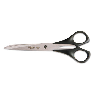 DAH50006 Super Shears, 6" Long, Straight Handle, Black
