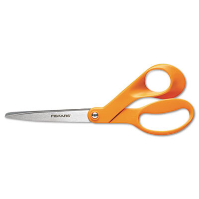 FSK94518697WJ Home And Office Scissors, 8" Length, 3-1/2 in. Cut, Right Hand