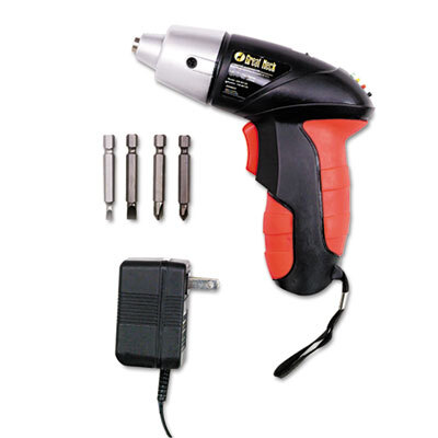 GNS80129 4.8V Cordless Screwdriver, 4 Bits, 200RPM