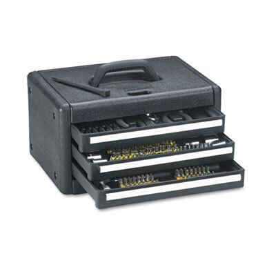 GNSGN205 Essentials Home & Garage Tool Kit, 205-Pieces w/3 Drawer Case