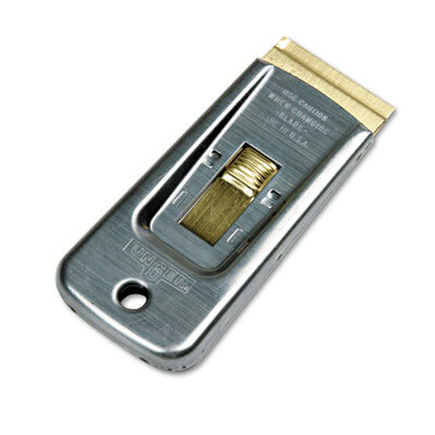 UNGSR50 Safety Scraper, 1 1/2" Wide, 4" Steel Handle