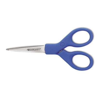 ACM44216 Preferred Line Stainless Steel Scissors, 5" Long, Blue
