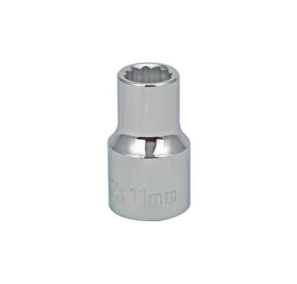 S24211 1/2" DRIVE METRIC SOCKET 11MM - 1/2" DR. 12 PT. METRIC SOCKET STANDARD