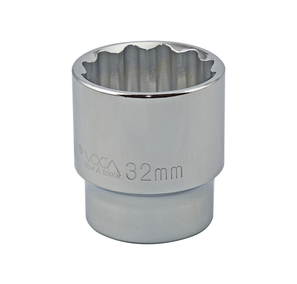 S24232 1/2" DRIVE METRIC SOCKET 32MM - 1/2" DR. 12 PT. METRIC SOCKET STANDARD