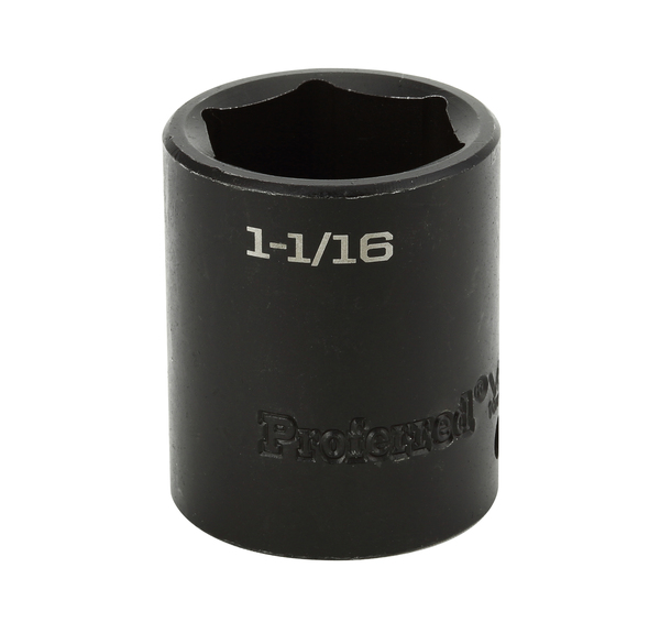 S32034 IMPACT 1/2" DRIVE SAE SOCKET 1-1/16" - 1/2" DR. 6 PT. SAE IMPACT SOCKET IMPACT