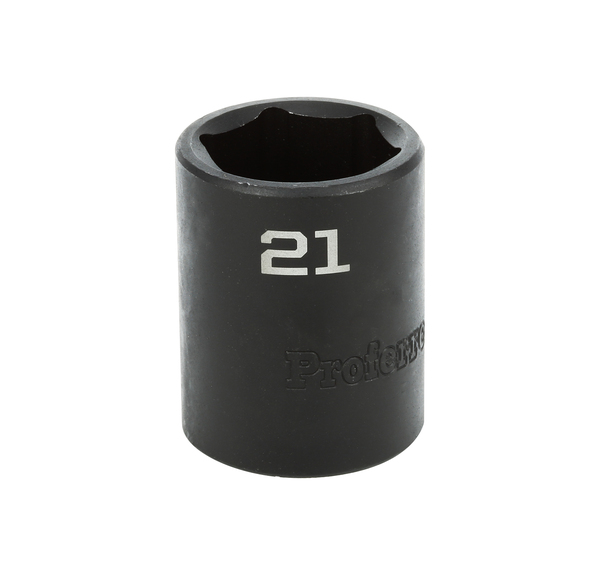 S33021 IMPACT 1/2" DRIVE METRIC SOCKET 21MM -1/2" DR. 6 PT. METRIC IMPACT SOCKET  IMPACT