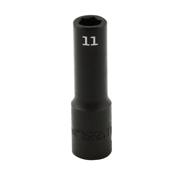S33111 IMPACT 1/2" DRIVE METRIC SOCKET 11MM - 1/2" DR. 6 PT. METRIC DEEP IMPACT SOCKET DEEP IMPACT