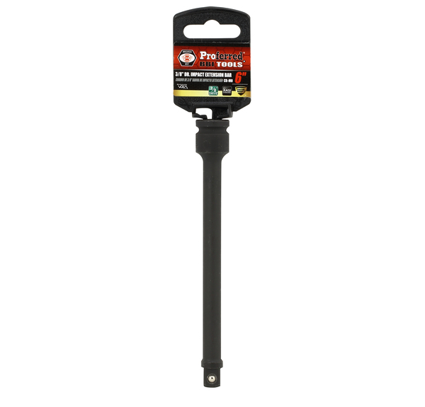 S44102 IMPACT EXTENSION BAR 3/8" DRIVE 6" IMPACT EXTENSION 3/8" DRIVE
