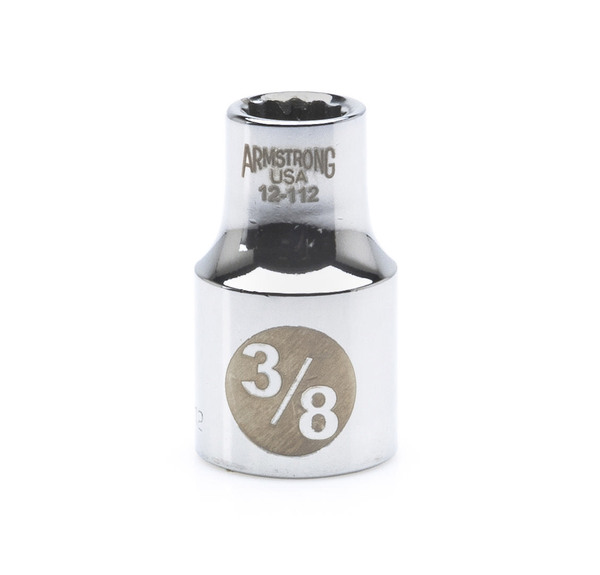 S69212 USA 1/2" DRIVE SAE SOCKET 3/8" - 1/2" DR. 12 PT. SAE SOCKET STANDARD