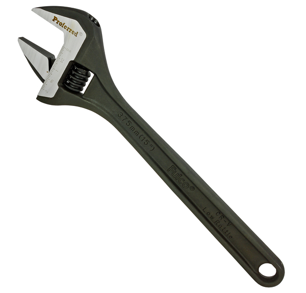 T05046 PROFERRED STANDARD ADJUSTABLE WRENCH, PHOS FINISH 15" LENGTH PHOS FINISH