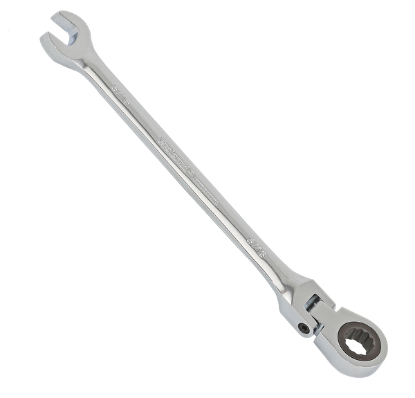 T44010 PROFERRED FLEX RATCHETING COMBINATION WRENCH, CHROME FINISH 5/16"