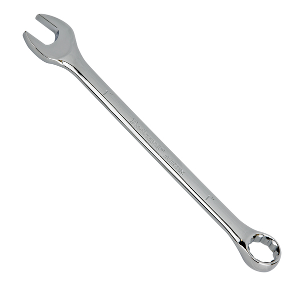T46019 PROFERRED COMBINATION WRENCH, CHROME FINISH 1" COMBO WRENCH, 12PT.