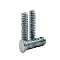49TR37112 3/8-16 X 1 1/8  REDUCED BASE THREADED WELD STUD 18-8
