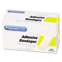ACMG155 First Aid Plastic Bandages, 3/4" x 3", 100/Box