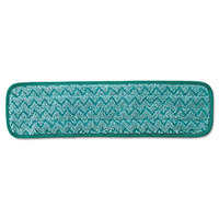 Microfiber Dust Pad, 18 1/2 x 5 1/2, Green, 12/Carton