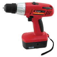 GNS80167 Great Neck 18 Volt 2 Speed Cordless Drill, 3/8" Keyless Chuck