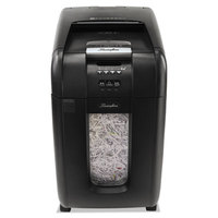 SWI1757576 Stack-and-Shred 300X Auto Feed Heavy Duty Shredder, Super Cross-Cut, 300 Sheets
