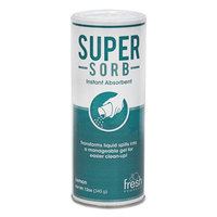 FRS614SSEA Super-Sorb Liquid Spill Absorbent, Powder, Lemon-Scent, 12 oz. Shaker Can