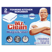 PGC47546 Magic Eraser Kitchen Scrubber, 3 9/10" x 2 2/5", 2/Box