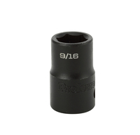 S32018 IMPACT 1/2" DRIVE SAE SOCKET 9/16" - 1/2" DR. 6 PT. SAE IMPACT SOCKET IMPACT