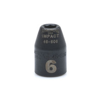 S72008 USA IMPACT 3/8" DRIVE METRIC  SOCKET 8MM -3/8" DR. 6 PT. METRIC IMPACT SOCKET  IMPACT