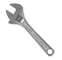 T05011 PROFERRED STANDARD ADJUSTABLE WRENCH, CHROME FINISH 4" LENGTH CHROME FINISH