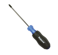 T25036 PROFERRED ACETATE CUSHION GRIP SCREWDRIVER NO.1X4" PHILLIPS - BLUE ACETATE